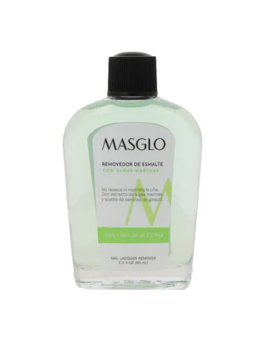 Masglo Removedor de Esmalte con Algas Marinas 60 ml
